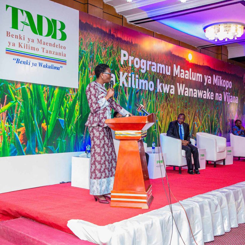 TADB, Spika Tulia azindua programu maalum ya kilimo-fedha kwa wanawake na vijana