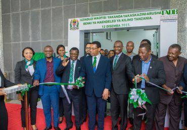 Minister of Finance Hon. Dr. Mwigulu Nchemba launches the TADB Northern Zone office in Arusha